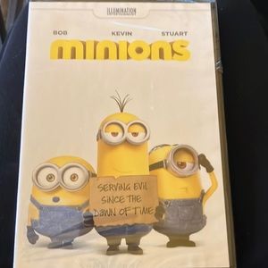New unopened Bob Kevin Steward “Minions” DVD Serving Evil Since The Dawn Of Time
